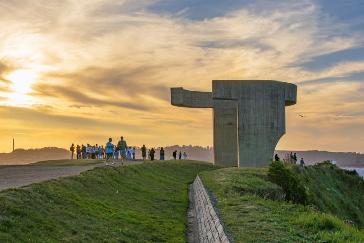 Elogio del Horizonte, de Chillida