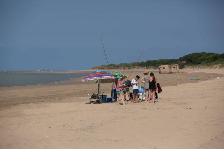 Un día de playa en pleno Parque Natural (y sin levante).