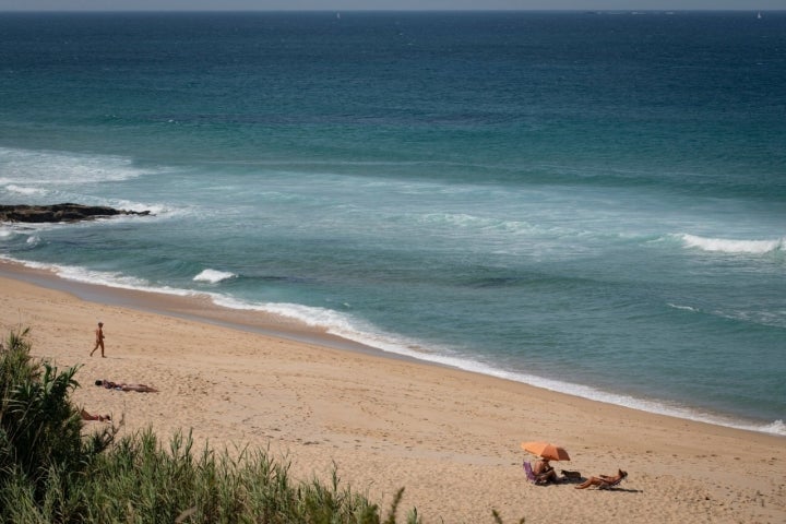 Playa del Castro de Baroña en Porto do Son