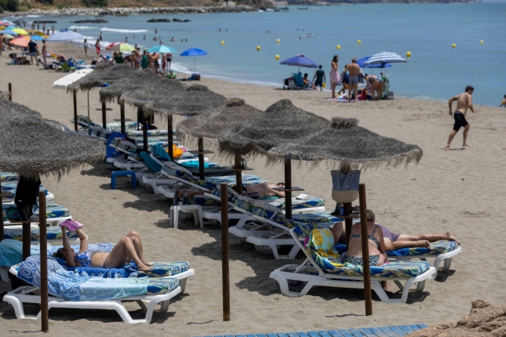 Playa Carvajal (Benalmádena, Málaga)