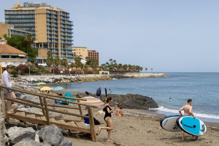 Playa Torrevigía (Benalmádena, Málaga)