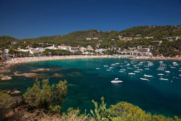 Playas en Calella de Palafrugell apertura