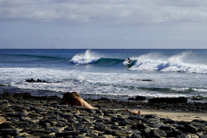 Cofete, en la península de Jandía (Lanzarote)