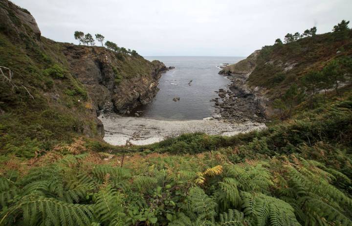 Playa de Monellos, en el Principado de Asturias