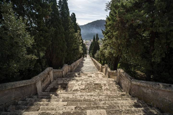 Los templarios fueron los primeros propietarios de esta colina que recibieron las tierras en pago por su papel en la conquista de Mallorca.