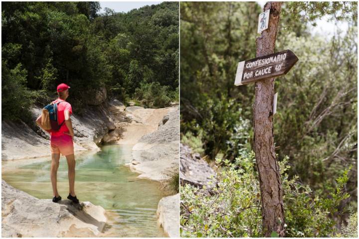 Importante: llevar  escarpines o cangrejeras para andar por el agua.