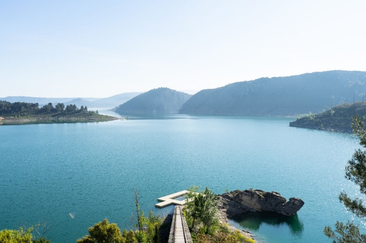 Embalse de Entrepeñas, en Sacedón.