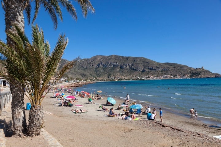 La apetecible Playa de la Azohía. La apetecible Playa de la Azohía.