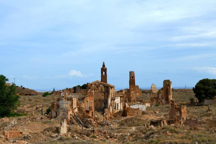 pueblo fantasmal de Belchite