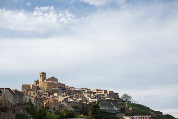 Ujué: panorámica de la villa