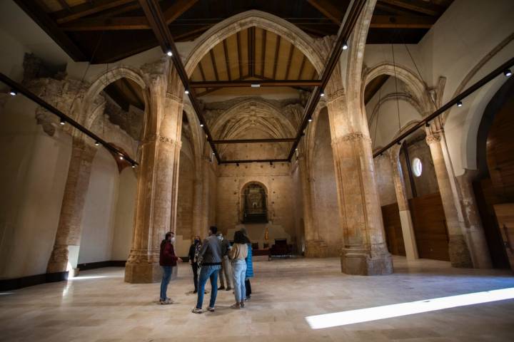 interior iglesia santa maría lorca