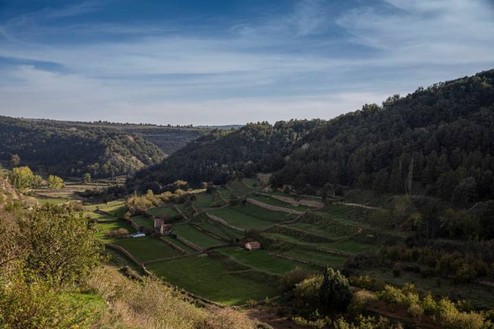 El paraje que rodea al pueblo, idílico