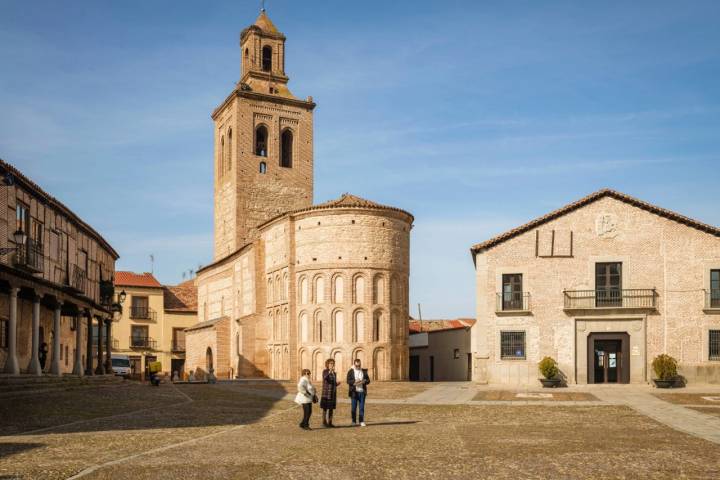 Plaza de la Villa en Arévalo (Ávila).