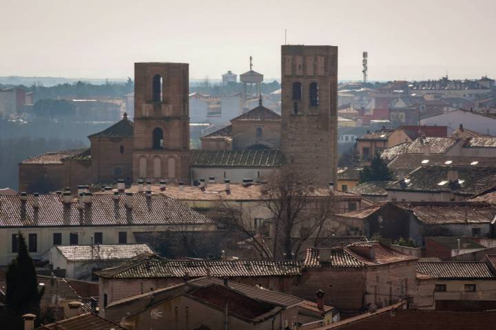 Panorámica de Arévalo (Ávila) desde el castillo.