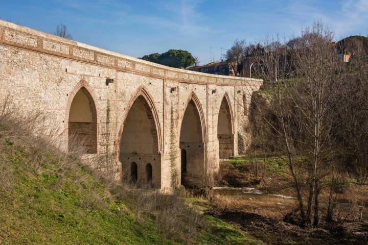 Puente de Medina en Arévalo (Ávila).