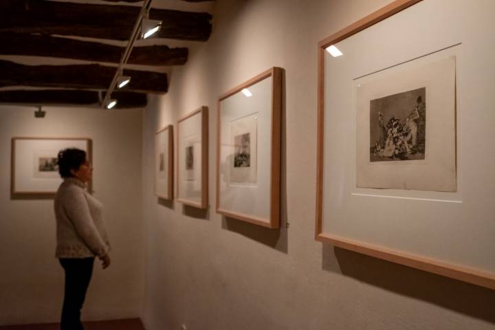 Los Desastres de la Guerra en el Museo del Grabado de Fuendetodos.