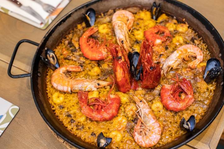 Sagunto. Arroz en Tasca Basco