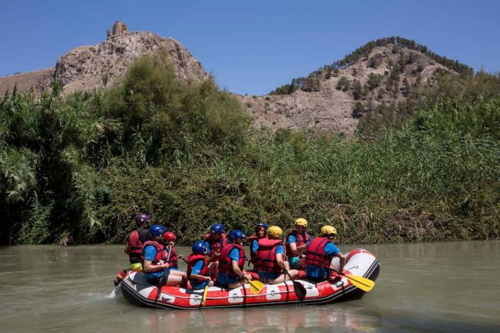 ​  ​ Rafting en el río Genil (Benamejí, Córdoba) ​  ​