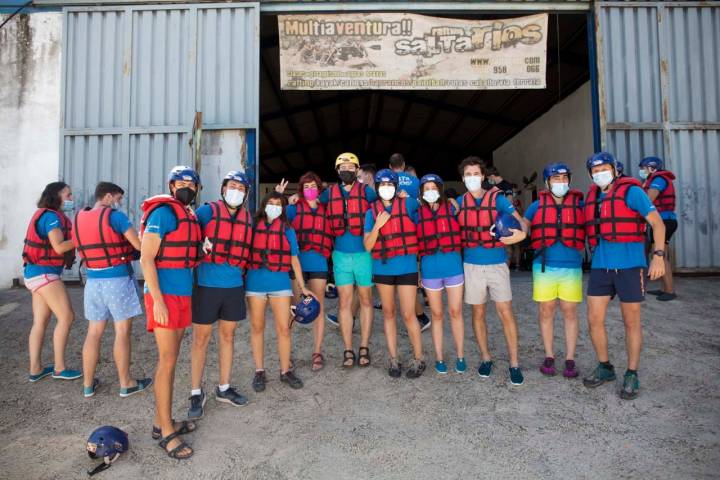 ​  Rafting en el río Genil (Benamejí, Córdoba)  ​