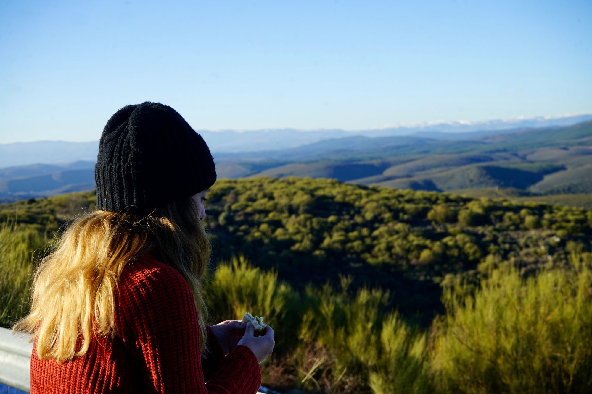 Las vistas sobre la Sierra de la Culebra.
