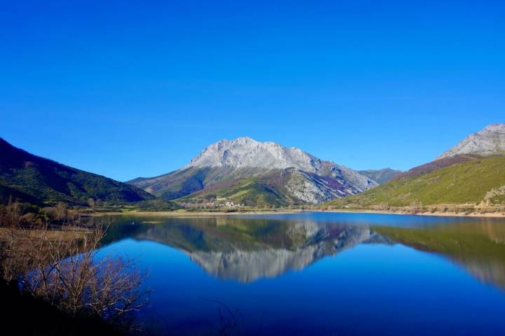 Pico de Espigüete en la Montaña Palentina