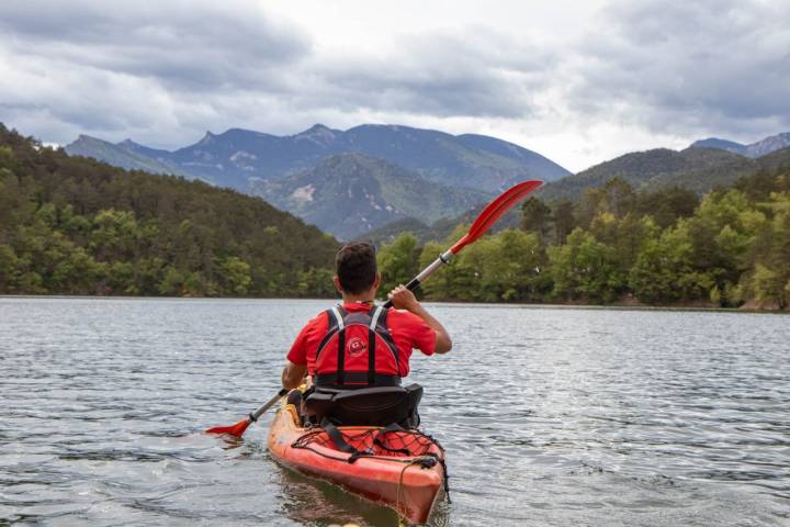 Kayak embalse Baells