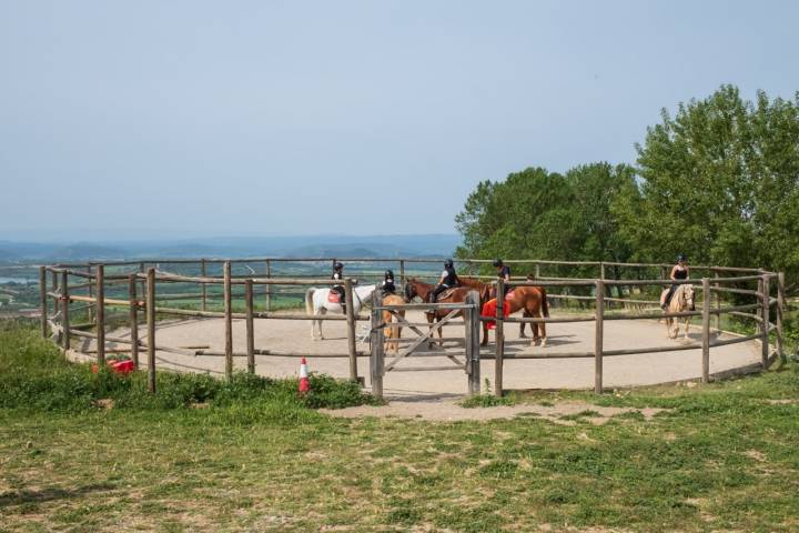 Equitación castillo Loarre