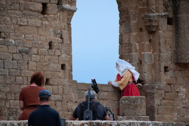 Rodaje Castillo de Loarre