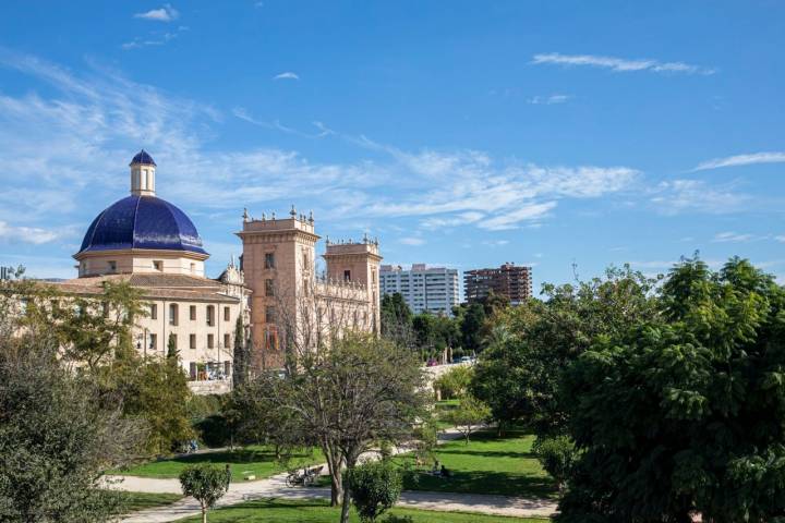 jardin turia museo bellas artes valencia