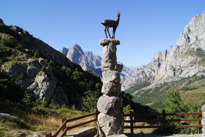 Mirador del Tombo en la ruta del Cares.