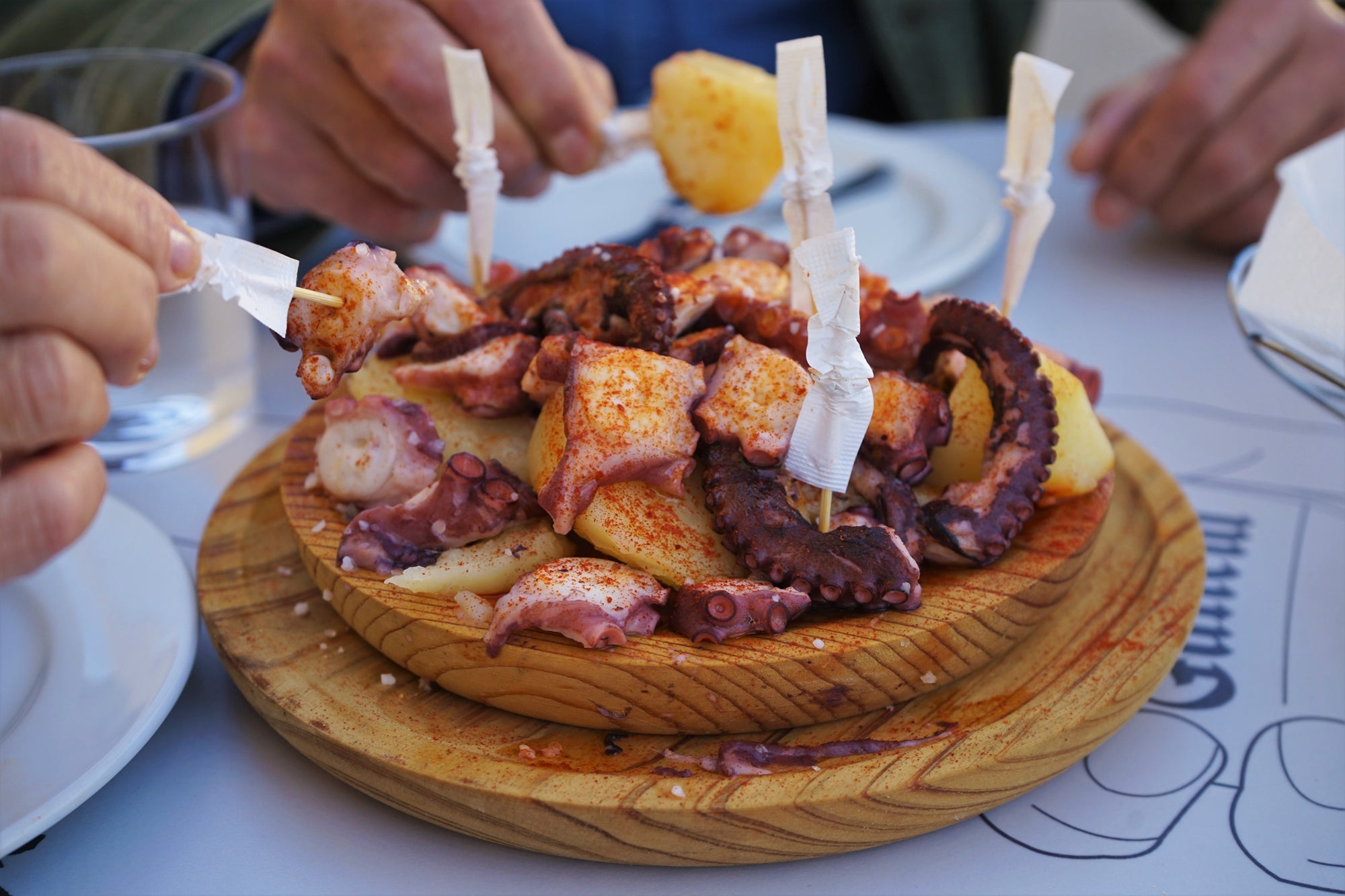 Pulpo a feira