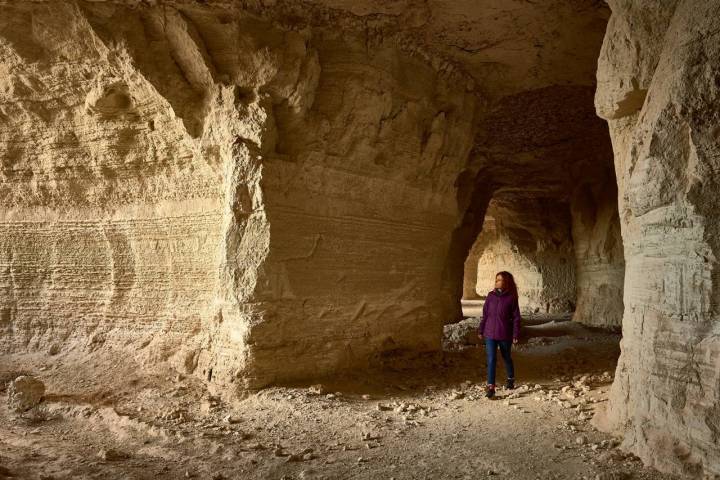 interior mina de yeso