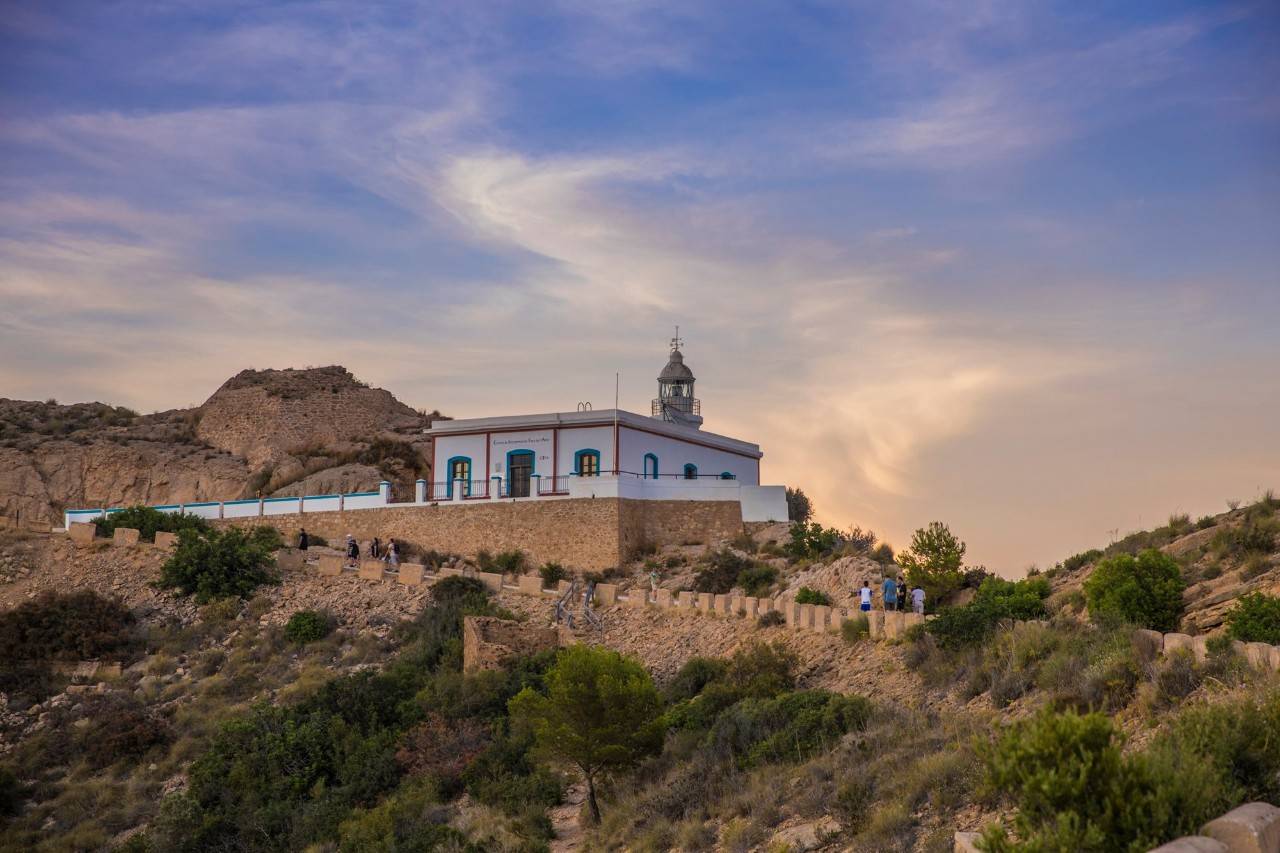 Un paseo hasta el faro con vistas al Mediterráneo