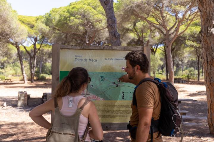 Ruta La Breña y Marismas Barbate (Cádiz) cartel