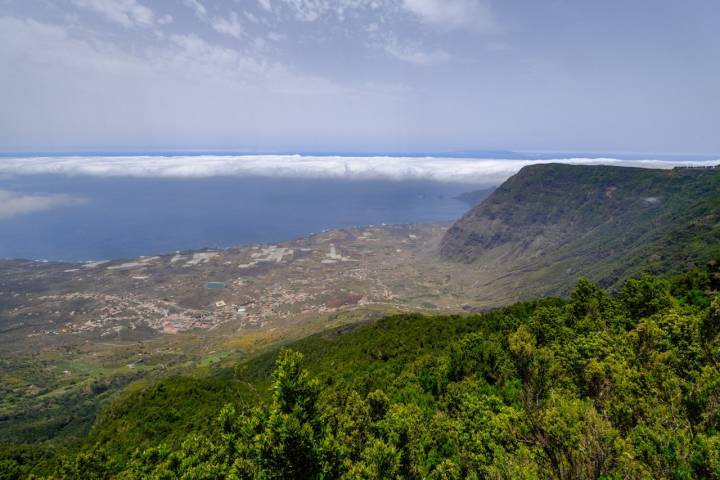 Ruta Senderista la Llania. Mirador de la Llanía: Vista derecha