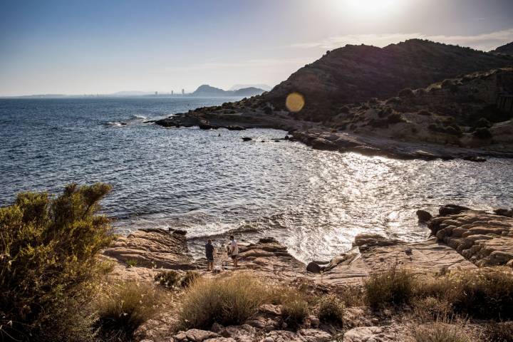 Ruta por el Cabo de Huertas. Calas