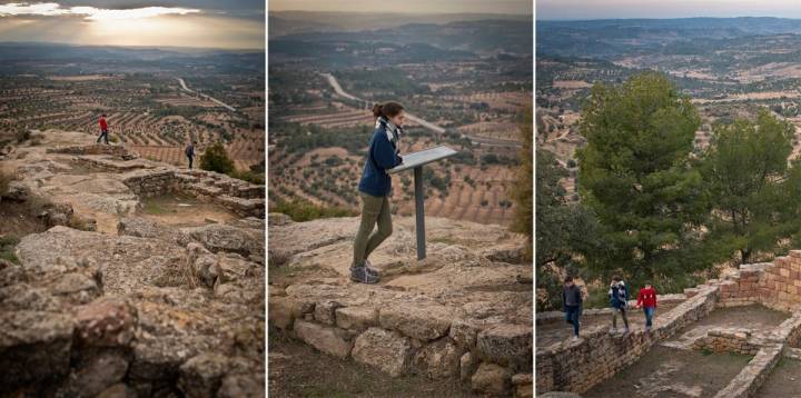 Las vistas desde el poblado íbero de San Antonio van directas a Instagram.