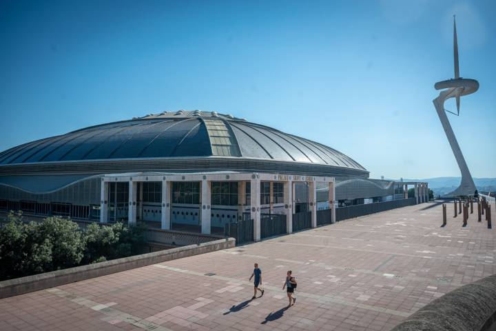 Ruta por la Barcelona olímpica Palau Sant Jordi