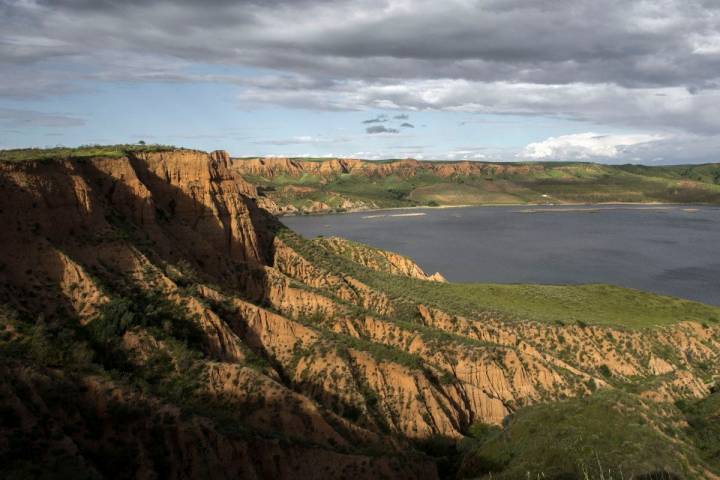 Barrancas de Castrejón desde el mirador de los Enebros.