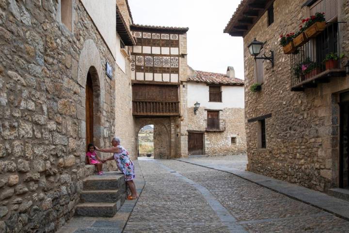 Los habitantes formaron parte de la figuración durante el rodaje de 'Tierra y Libertad'.