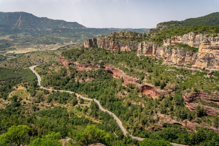 Ruta priorat Siurana carretera