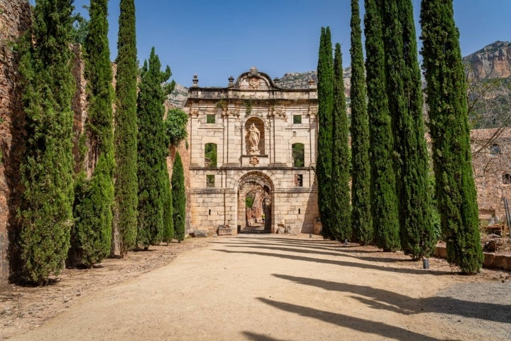 Ruta Priorat Cartuja Escaladei entrada