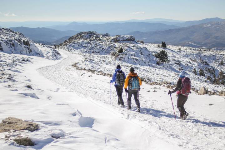 Una treintena de kilómetros para subir a La Torrecilla.