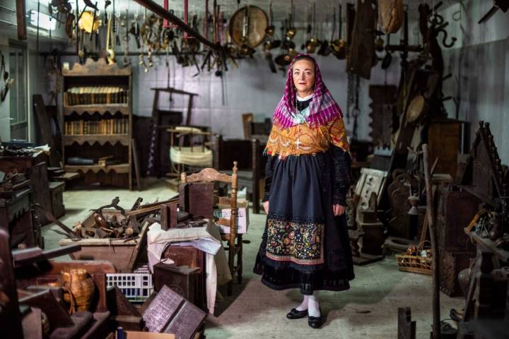 Carmen Martínez, la hija del "último maragato".