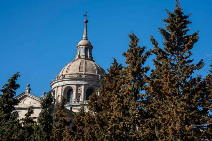 La cúpula de la iglesia, referida a Vaticano de Miguel Ángel.