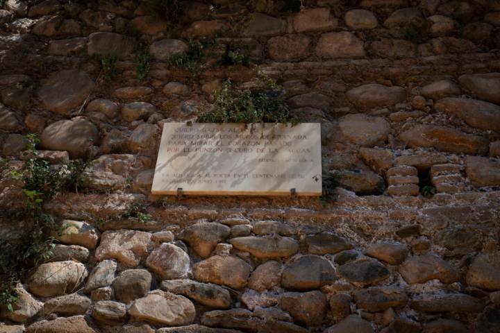 huella federico garcia lorca la Alhambra