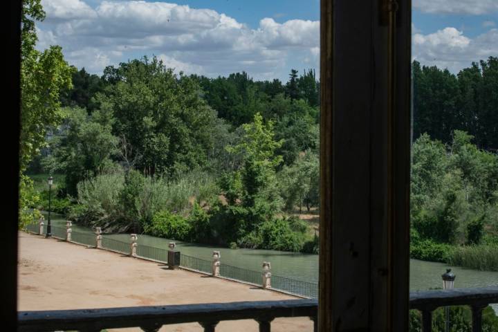 Palacio de Aranjuez vistas del Tajo