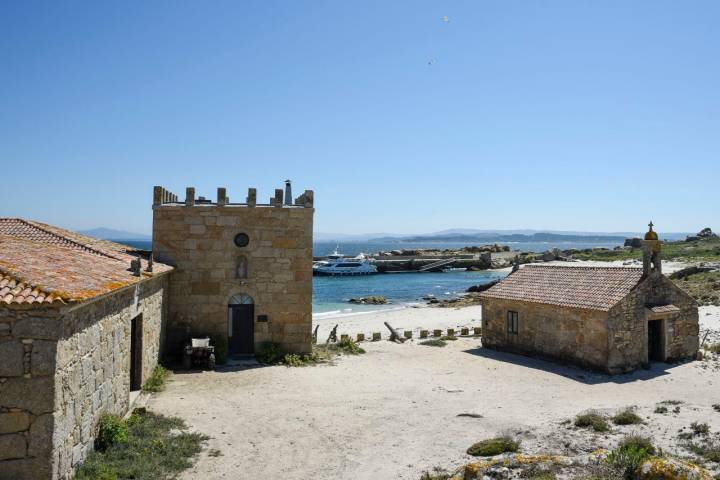 Playa del Almacén Isla Sálvora