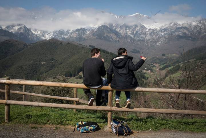 Los Picos de Europa desde Santo Toribio. Habrá que volver.