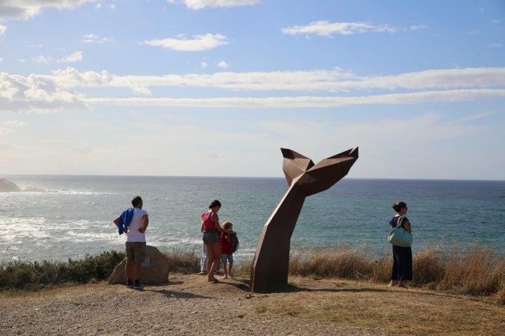 Mirador Cola de la Ballena (Puerto de Vega, Asturias)